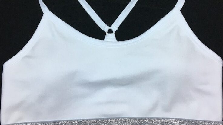 İp Askılı Simli Lastikli Bustiyer